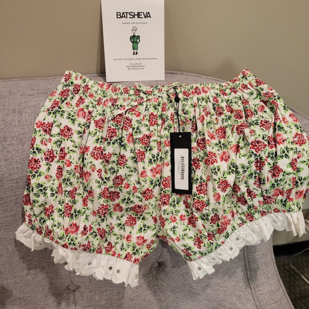 Batsheva Anise Blouse and Abby Bloomer in Dotted Rose - Picture 3 of 4